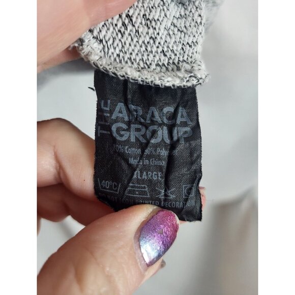 Wicked the Musical Women's Hoodie Sweatshirt Size XL Pullover Grey Purple Unisex - Picture 5 of 5